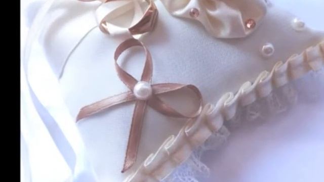 Свадебная подушечка для обручальных колец смотреть онлайн