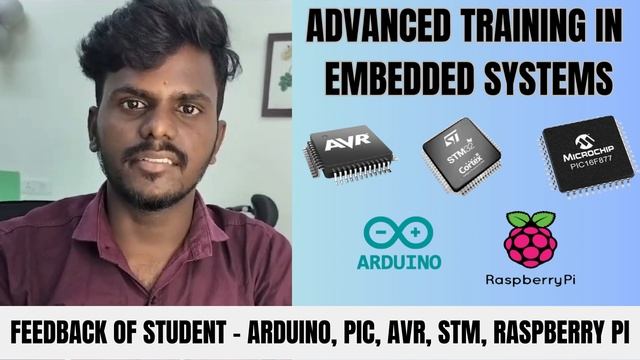 ADVANCED TRAINING IN EMBEDDED SYSTEMS | BEST TRAINING INSTITUTE | MICROCONTROLLERS | STUDENT REVIEW смотреть онлайн