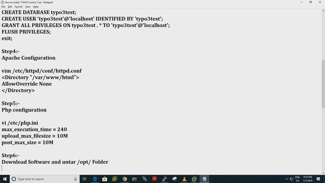 How to install #TYPO3 Centos 7 #Linux (CMS) смотреть онлайн