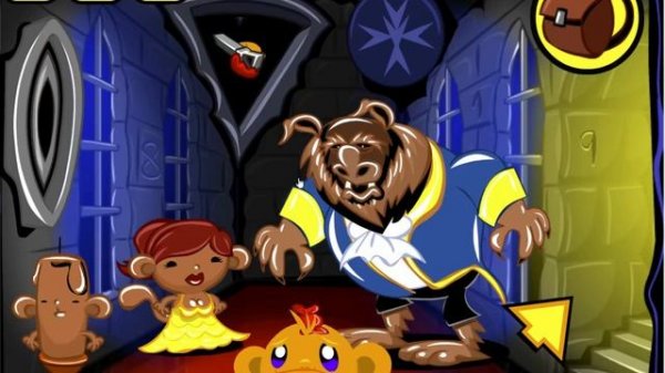 Monkey GO Happy: Stage 675 — Beauty and the Beast · Free Game · Walkthrough