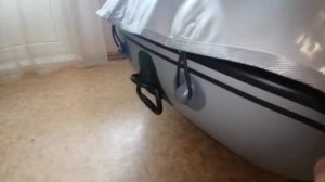 Мой вариант крепления носового тента на лодку пвх.