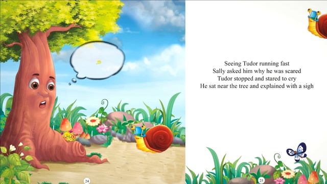 Английский мультик - The Super Shy Snail