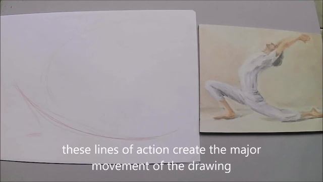 "Drawing means to learn seeing" - How to learn drawing a yoga pose lively in 3 steps смотреть онлайн