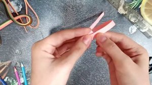 Оригами звезда своими руками. Из ленточки для квиллинга.