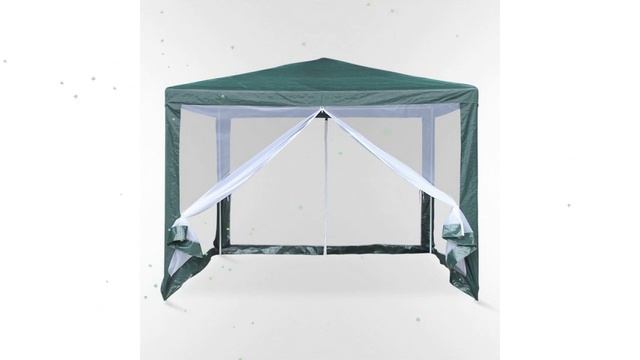 Садовый шатер 3х3м (Афина) обзор AFM-1040NA Green бренд Афина производитель Афина-Мебель (Россия) смотреть онлайн