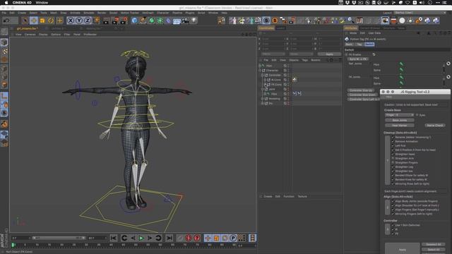 JS Rigging Tool v2.2 - 6. motionclip смотреть онлайн