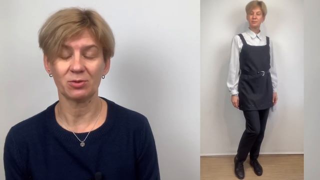 Жакет, брюки, жилет и блузка. Примерка. смотреть онлайн