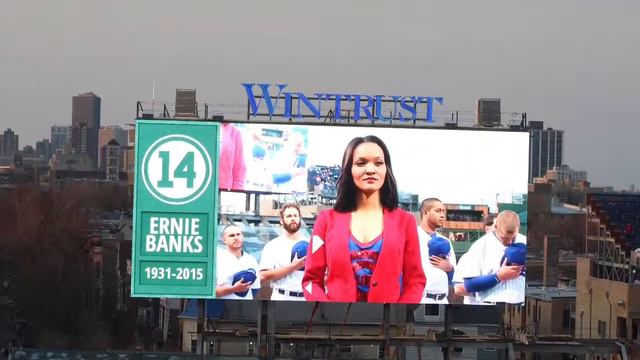 Chicago Cubs 2015 Home Opener - All About Ernie Banks!