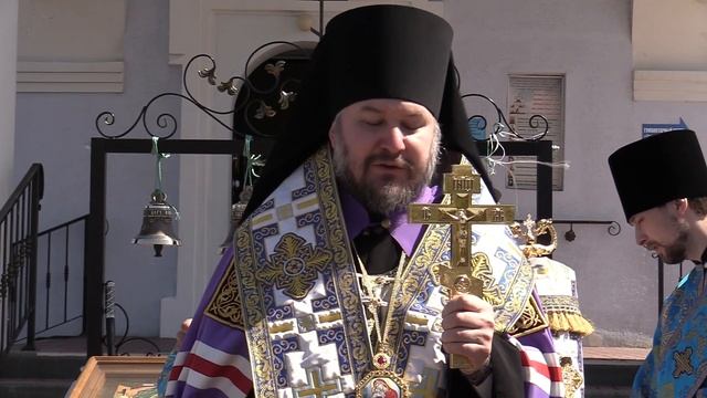 Освящение новой звонницы храма Донской иконы Божьей Матери смотреть онлайн