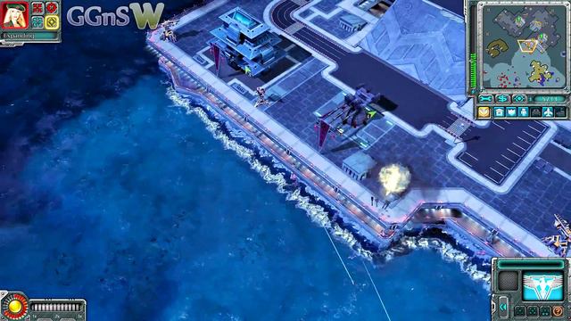 Ⓦ Command and Conquer: Red Alert 3 Walkthrough ▪ Hard - Allied Mission 5 ▪ North Sea [1080p] смотреть онлайн