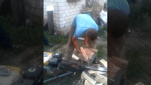 Самодельный дровокол из редуктора смотреть онлайн