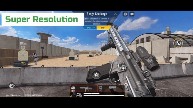 Super Resolution⭐ Улучшение ГРАФИКИ в мобильных играх #warzonemobile #bloodstrike #callofdutymobile