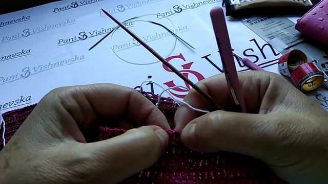 Вязаный в разных техниках летний топ. смотреть онлайн