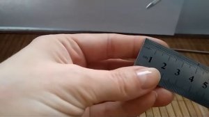 Урок 5 : Как определить размер спиц. Для начинающих. С помощью обычной линейки.