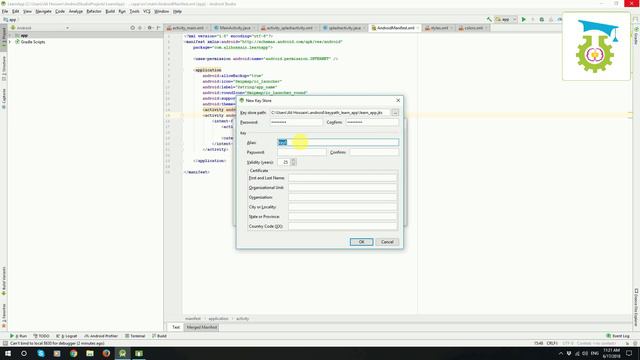 How to Generate Signed APK file using Android Studio смотреть онлайн