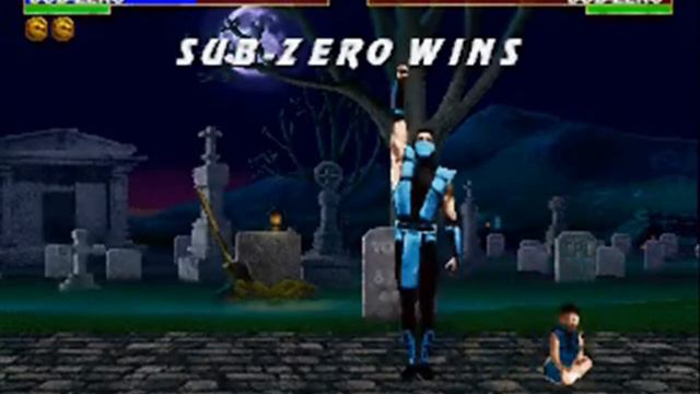 Mortal Kombat Trilogy - Classic Sub-Zero Babality смотреть онлайн