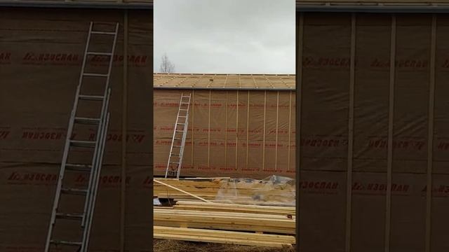 Монтаж кровли Металлопрофиль, толщина 0,5мм. Барн Лайф & Со. смотреть онлайн