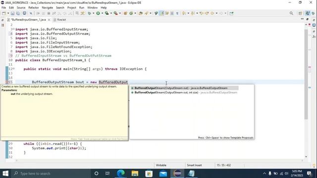 Day99 Java File I/O: BufferedInputStream Vs BufferedOutputStream смотреть онлайн