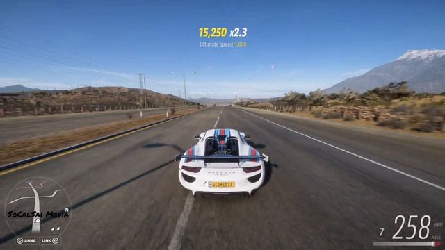Forza Horizon 5: Porsche 918 Spyder Speed Run смотреть онлайн