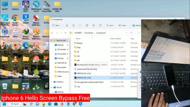 IPhone 6 IOS 12.5.6 Free Untethered Icloud Bypass 2023 | No need EFT/Unlock tool | Free Free Free смотреть онлайн