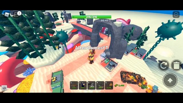 Тест обновления товер дефенс симулятор, новая карта в Tower Defense Simulator, roblox роблокс смотреть онлайн