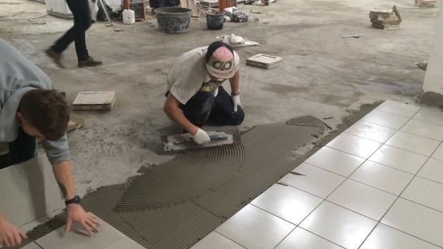 Расход плиточного клея на 1м2 смотреть онлайн