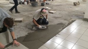 Расход плиточного клея на 1м2