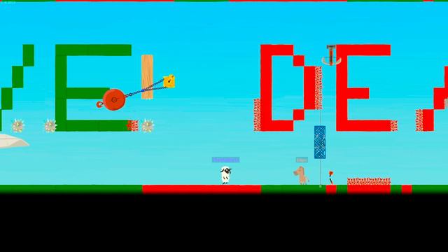 НЕ СМОГЛИ ПРОЙТИ САМЫЙ ТЯЖЕЛЫЙ УРОВЕНЬ - НАШЛИ НЕПРОХОДИМЫЙ УРОВЕНЬ В ULTIMATE CHICKEN HORSE смотреть онлайн