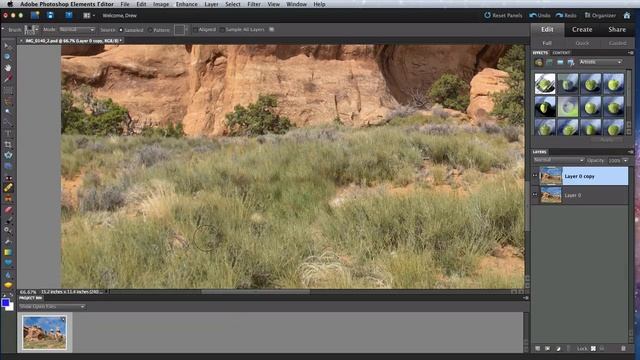 Photoshop Elements 10 Tutorial: Healing Brush & Clone Stamp смотреть онлайн