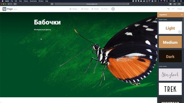 Adobe Spark, урок 5: Создание веб-страницы в Spark Page смотреть онлайн