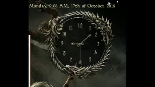 Rainmeter ESO Clock смотреть онлайн