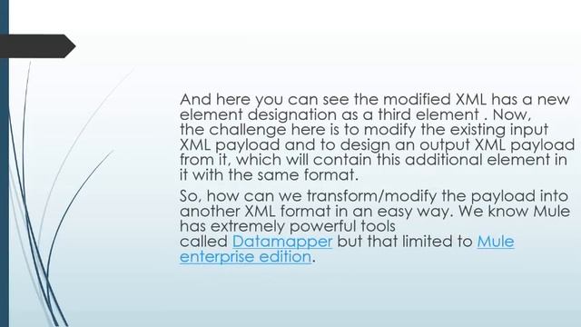 Mule ESB -XML to XML transformation in Mule смотреть онлайн