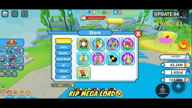 UPDATE 84! | New Monkey King Event, And new Banshie Equip in "Weapon Fighting Simulator" (Roblox) смотреть онлайн