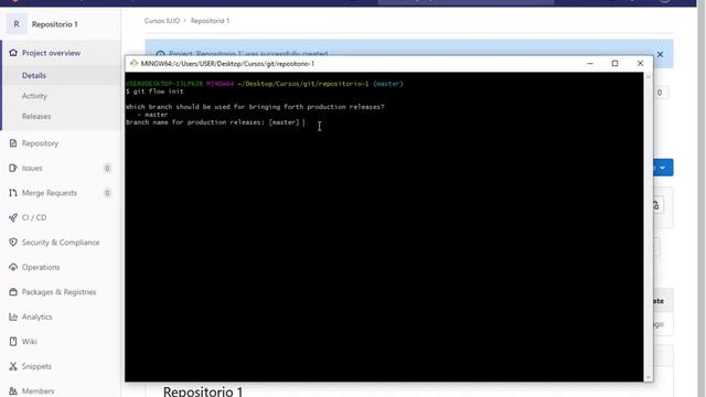 03. Git flow init смотреть онлайн