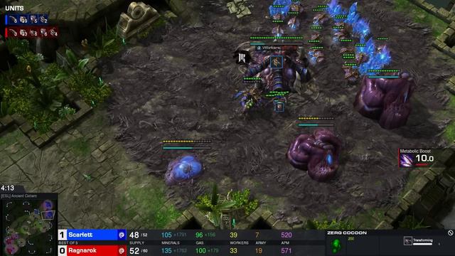 Scarlett's SPINE Crawler Rush vs Ragnarok смотреть онлайн