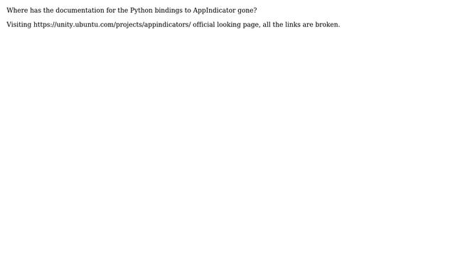 Ubuntu: AppIndicator documentation for Python смотреть онлайн