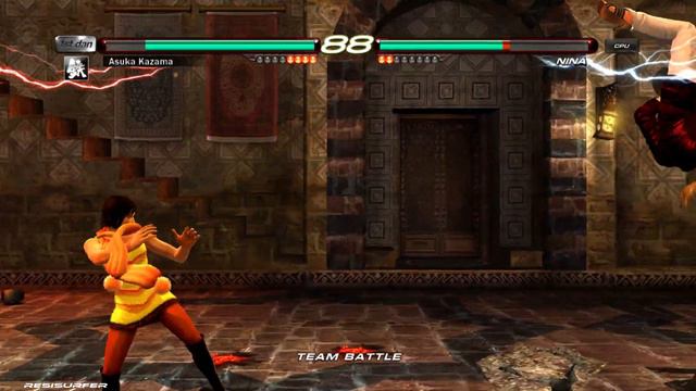 Team Battle | T5 DR Characters | Ultra Hard Tekken 6 ( PS3 ) 4K 60 FPS смотреть онлайн