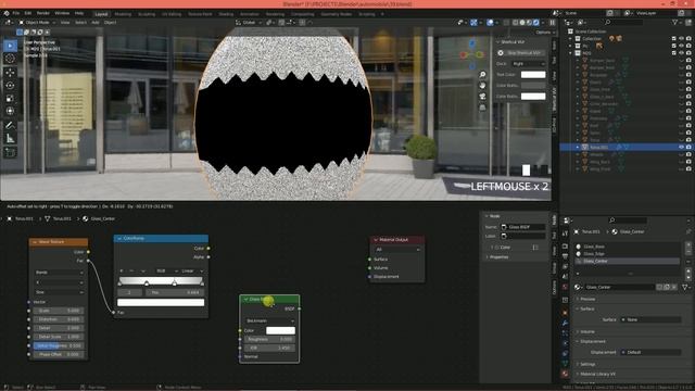 Blender 3d Моделирование автомобиля Победа М20 #27. Передние фары. Часть 2. Материалы использование смотреть онлайн