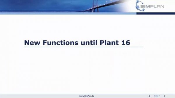 New Functions and Features in the Plant Simulation VSM Library managed by SimPlan