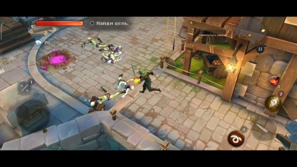 Dungeon Hunter 5 Старая но крутая Экшен Рпг Обзор (Android)