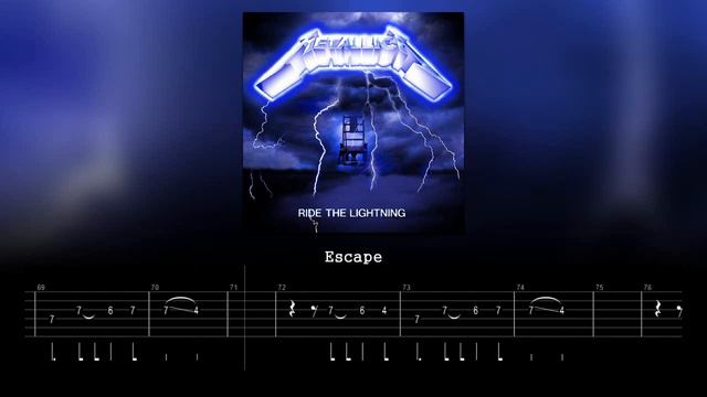 Metallica - Escape (Guitar Backing Track with Tabs) смотреть онлайн
