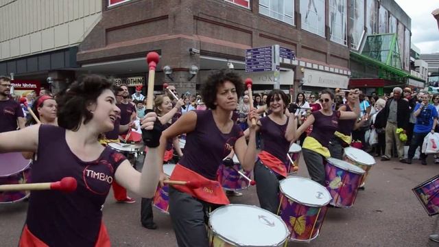 Timbao Samba Reggae in Liverpool смотреть онлайн