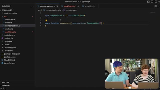 Temporal Unscripted: Compensating Transactions (part of Saga Pattern) in TypeScript смотреть онлайн