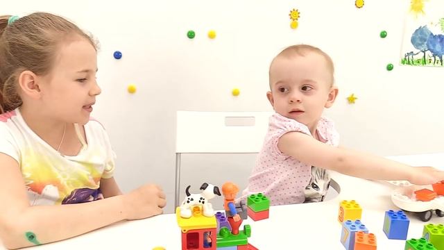 Конструктор Lego Duplo Поезд. Лего игры для детей смотреть онлайн