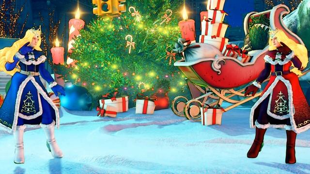 All Christmas Holiday COSTUMES - Street Fighter V CE ( All Colors Season 1-4 ) смотреть онлайн