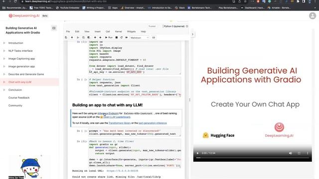 Python: Jumpstart Your Career How to create Hugging Face API Key and Endpoint смотреть онлайн