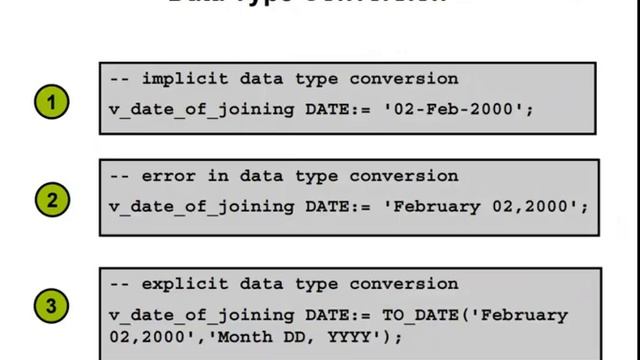 Data Type Conversion 20 смотреть онлайн