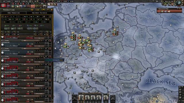 Hearts of Iron IV Black ICE - Germany part 1 „Setup“ смотреть онлайн