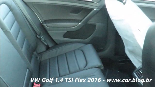 VW Golf 2016 TSI Flex Automático - detalhes, consumo - www.car.blog.br смотреть онлайн