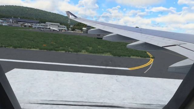 X-PLANE 12.00b3 - Corsair A330 (F-HCAT) Crosswind Landing in MAYOTTE Airport смотреть онлайн